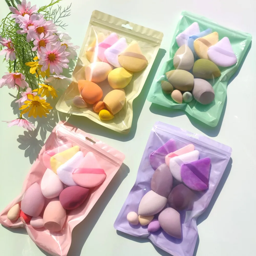 Beauty Makeup Egg - 11/12 pçs cosméticos puff maquiagem esponja