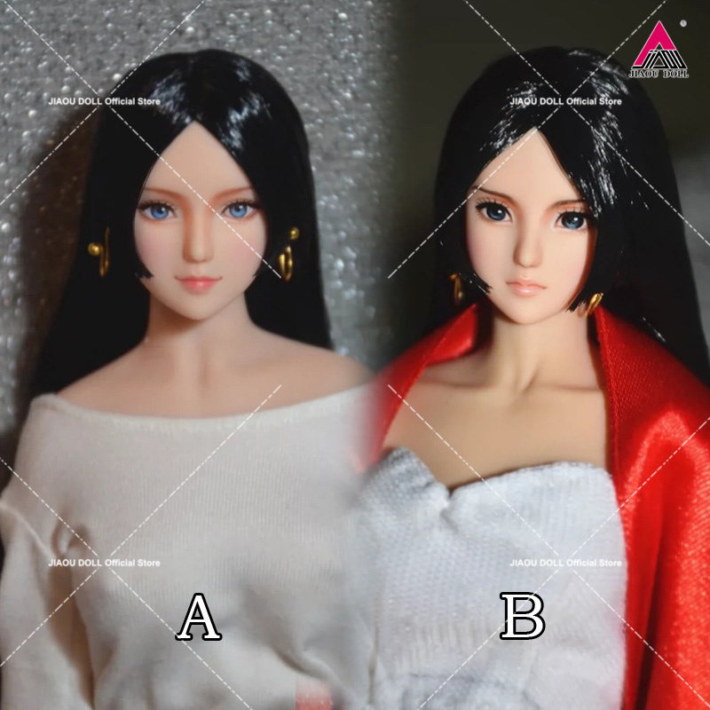 Beauty Real Makeup - Cabeça Esculpida Obitsu 1/6 para Boneca