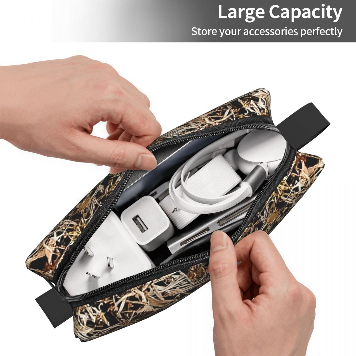 Bolsa de Maquiagem Camuflada R - Beauty Real Makeup avaliação e preço