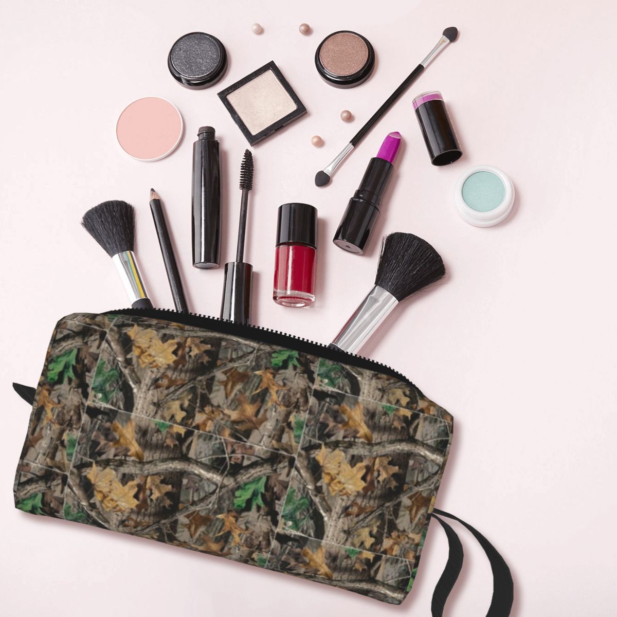 Bolsa de Maquiagem Camuflada R - Beauty Real Makeup avaliação e preço