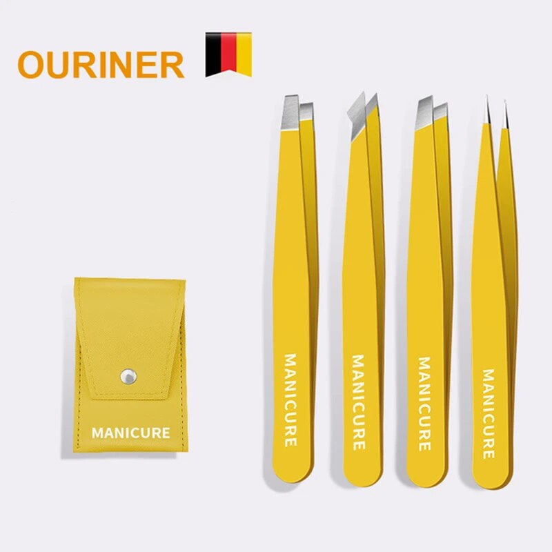Pinça de sobrancelha em aço in - Beauty Hair Makeup avaliação e preço