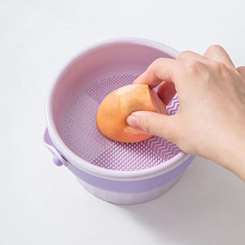 Bacia de lavagem do silicone p - Beauty Makeup Egg avaliação e preço