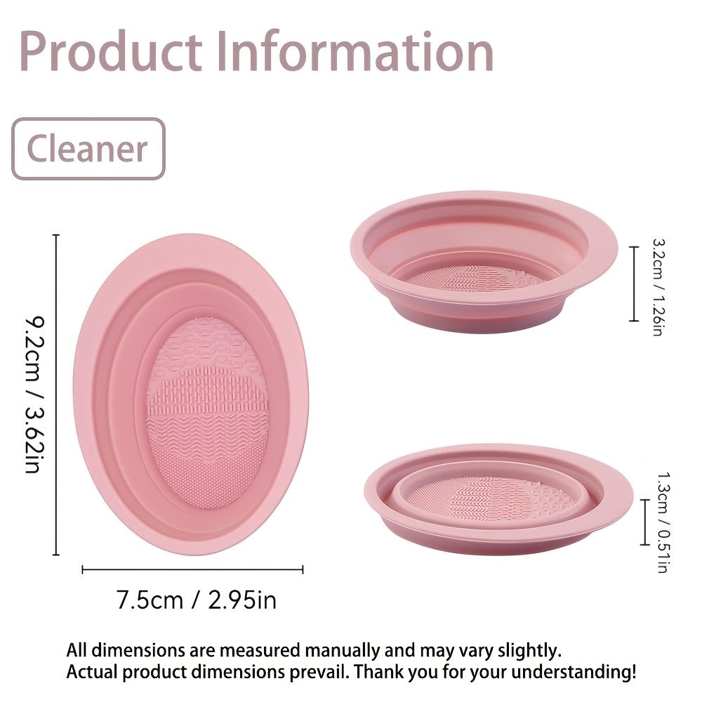 Tigela Dobrável de Silicone pa - Cosmetic Sponge avaliação e preço