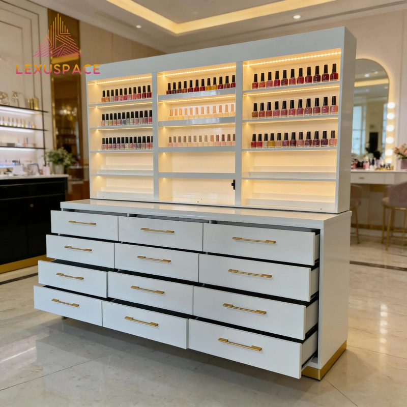 Estante de madeira personaliza - Beauty Hair Makeup avaliação e preço