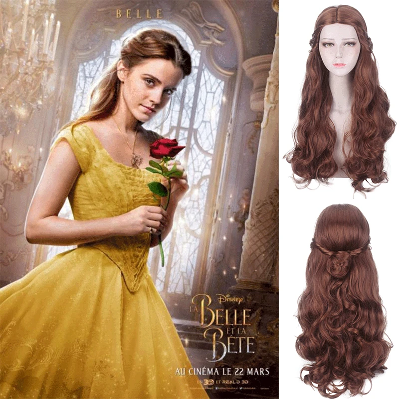 Peruca de Cosplay da Bela e a  - Beauty Hair Makeup avaliação e preço