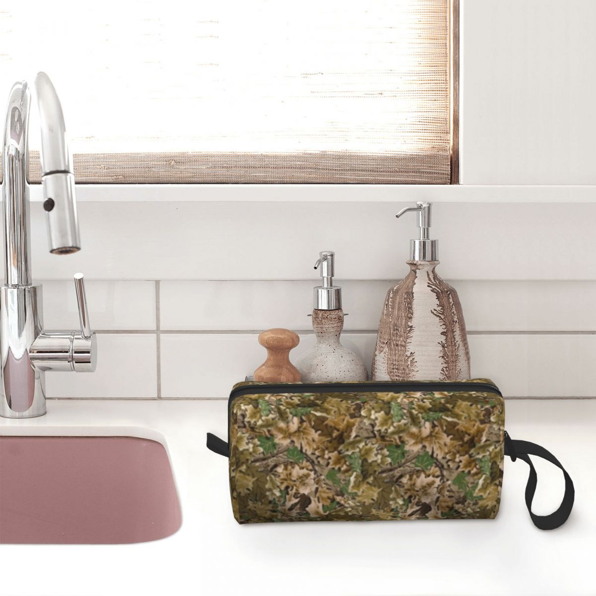 Bolsa de Maquiagem Real Tree,  - Beauty Real Makeup avaliação e preço