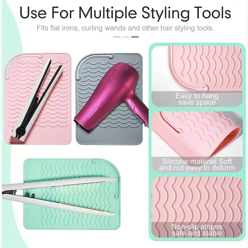 Tapete de Silicone Resistente  - Hair Straightener avaliação e preço