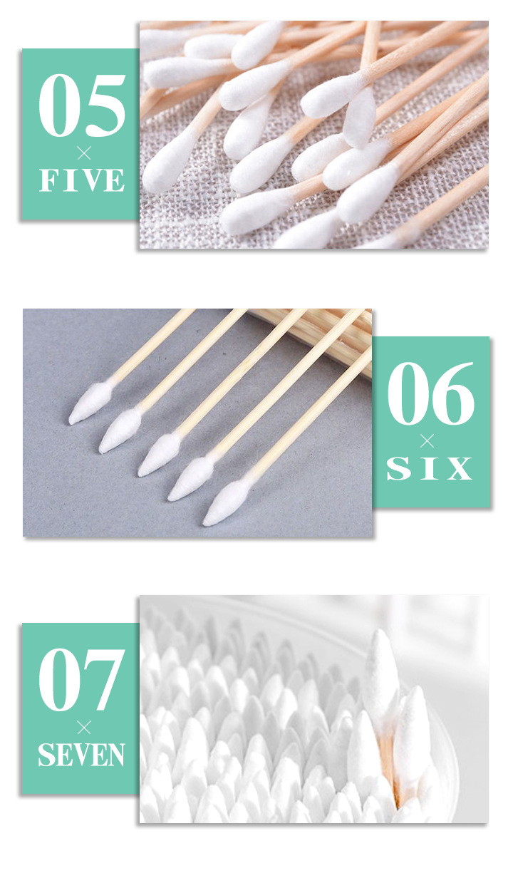 500 pçs encaixotado cotonetes  - Beauty Makeup Tips avaliação e preço