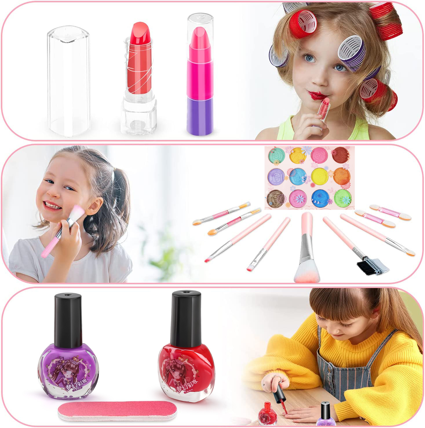 Kit de brinquedo de maquiagem  - Beauty Real Makeup avaliação e preço