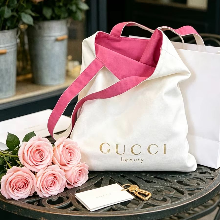 Bolsa de ombro feminina da GUC - Cosmetic Sponge avaliação e preço