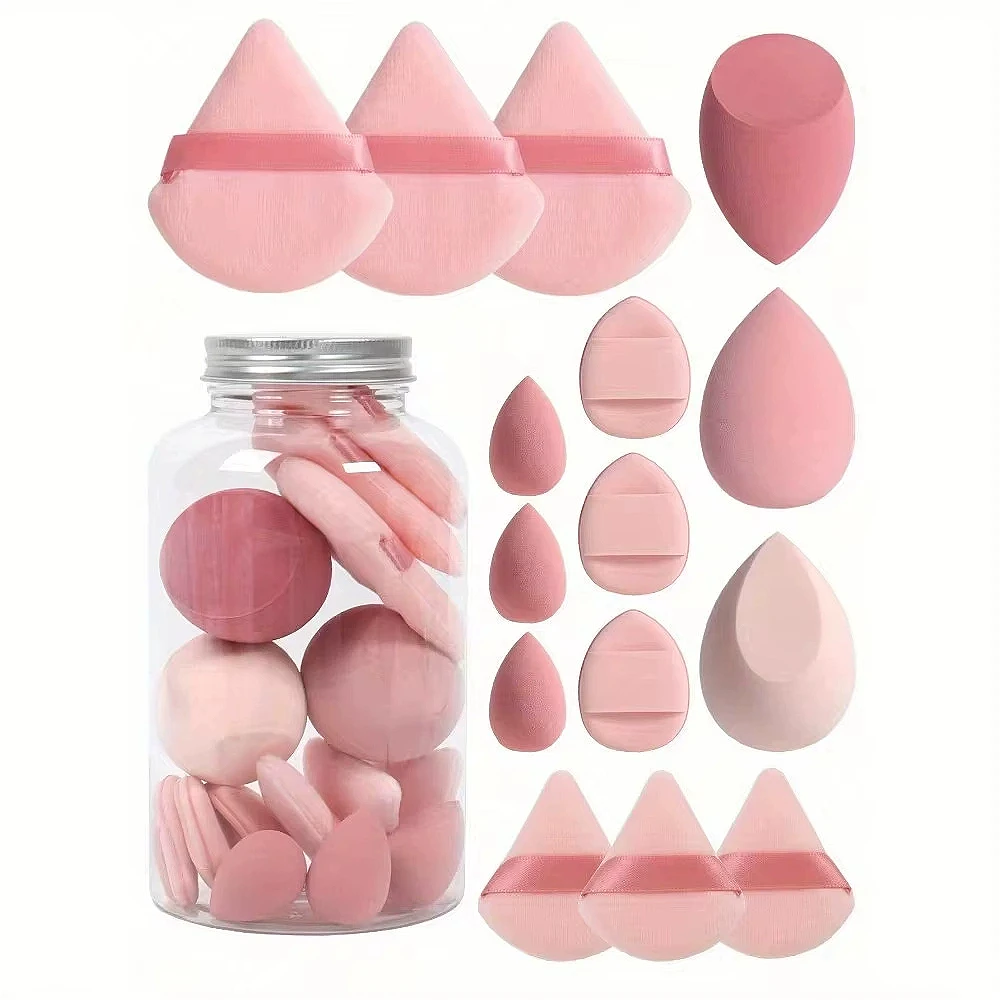 12/15 Peças Esponjas de Maquia - Beauty Makeup Egg avaliação e preço